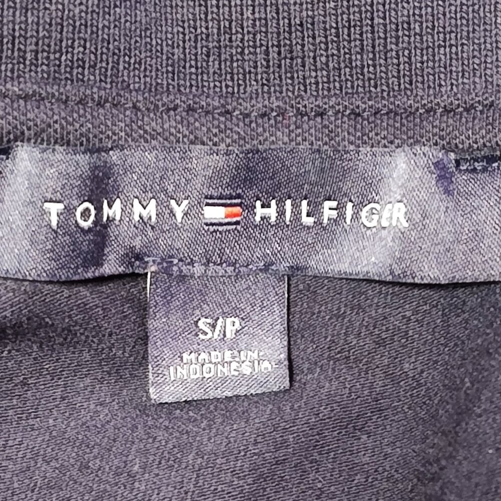 ✨Tommy Hilfiger Women’s Polo S/P Navy & Green Stripes – Classic Preppy Style✨ - Picture 5 of 5